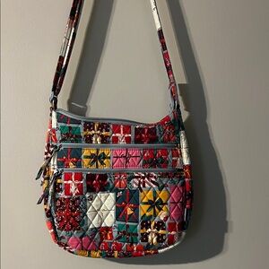 Vera Bradley Triple Zip Hipster in Presents Pattern